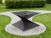 Picture - 1. Twist V2 27'' fire pit for camping or backyard. DXF files for plasma, laser, CNC. Firepit.