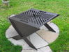 Picture - 1. X fire pit, grill and bbq. DXF files for plasma, laser, CNC. Firepit.