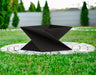Picture - 1. Twist V1 27'' fire pit for camping or backyard. DXF files for plasma, laser, CNC. Firepit.