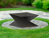 Picture - 1. Twist V1 35'' fire pit for camping or backyard. DXF files for plasma, laser, CNC. Firepit.