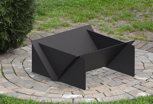 Picture - 1. Quadro 39" fire pit for camping or backyard. DXF files for plasma, laser, CNC. Firepit.