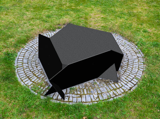 Picture - 1. Fire pit 32" for camping or backyard. DXF files for plasma, laser, CNC. Firepit.