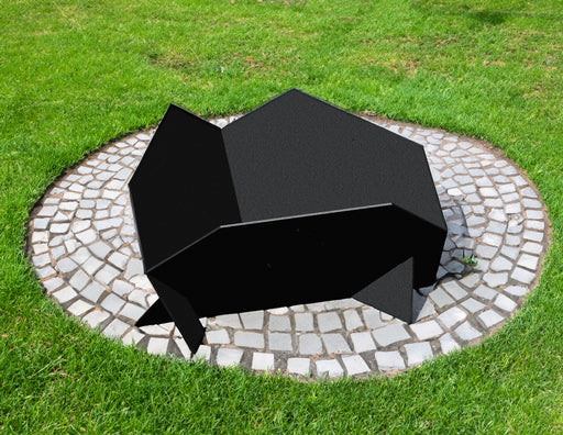 Picture - 1. Fire pit 39" for camping or backyard. DXF files for plasma, laser, CNC. Firepit.