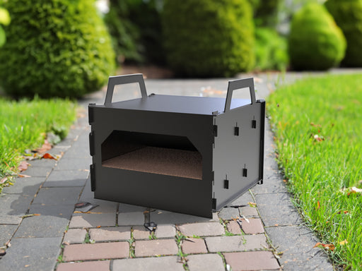Picture - 1. Module Pizza oven on the brazier, grill or fire pit. DXF files for plasma, laser, CNC. Outdoor pizza.