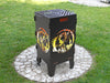 Picture - 1. Fishing V3 fire pit, grill and bbq. DXF files for plasma, laser, CNC. Firepit.