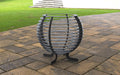 Picture - 7. Sphere Ball Fire pit. Files DXF, SVG for CNC, Plasma, Laser, Waterjet. Garden Fireplace. FirePit. Metal Art Decoration.