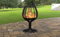 Picture - 3. Wineglass 59" Fire pit. Files DXF, SVG for CNC, Plasma, Laser, Waterjet. Garden Fireplace. FirePit. Metal Art Decoration.