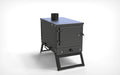 Picture - 3. Tent Stove. Tourist Portable firewood stove. DXF files for plasma, laser, CNC.