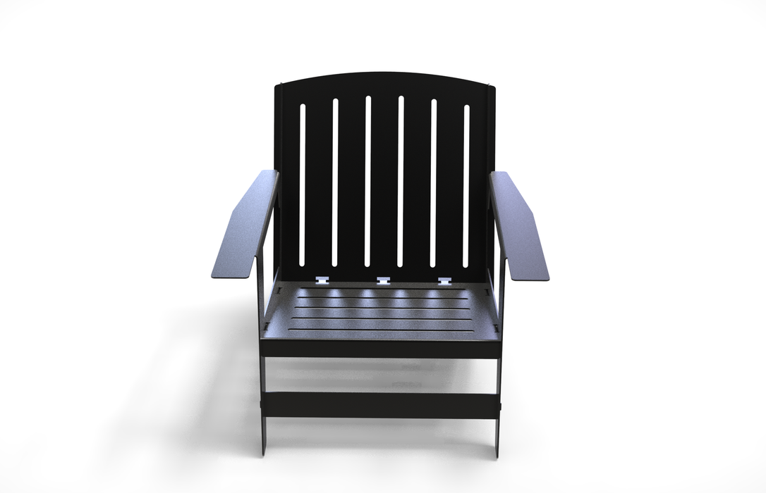 Picture - 6. Chair for home or garden outdoors. Home Backyard Decoration. DXF files for plasma, laser, CNC.