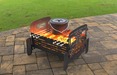 Picture - 4. Hot Rod Fire Pit Grill. Files DXF, SVG for CNC, Plasma, Laser, Waterjet. Brazier. FirePit. Barbecue.