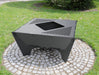 Picture - 1. Square 32" fire pit, grill and bbq. DXF files for plasma, laser, CNC. Firepit.