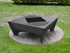 Picture - 1. Square 39" fire pit, grill and bbq. DXF files for plasma, laser, CNC. Firepit.