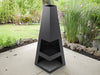 Picture - 1. Fire Pit V4 h-59" Garden Fireplace welded. DXF files for plasma, laser, waterjet or CNC. Charcoal Wood Fire Pit. DIY