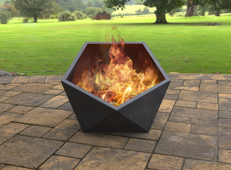 Picture - 3. Fireplace Fire pit with Legs. Files DXF, SVG for CNC, Plasma, Laser, Waterjet. Garden Fireplace. FirePit. Metal Art Decoration.