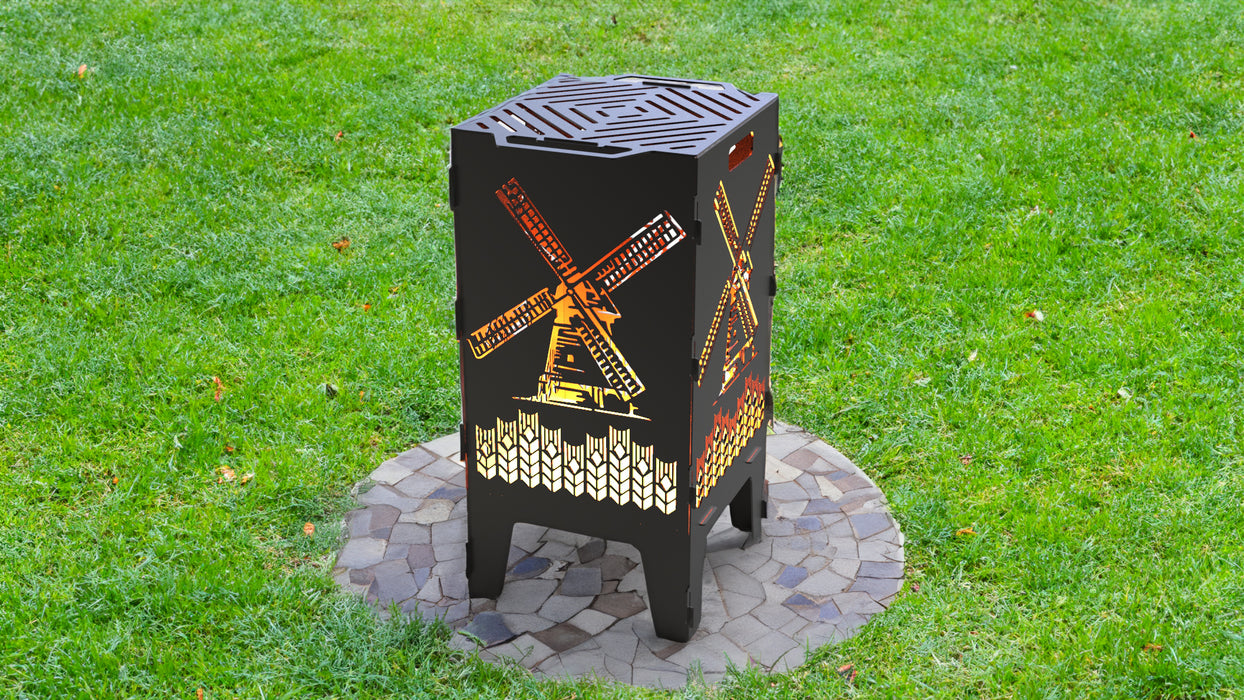 Picture - 1. Mill fire pit, grill and bbq. DXF files for plasma, laser, CNC. Firepit.
