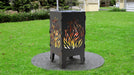 Picture - 1. Fire fire pit, grill and bbq. DXF files for plasma, laser, CNC. Firepit.