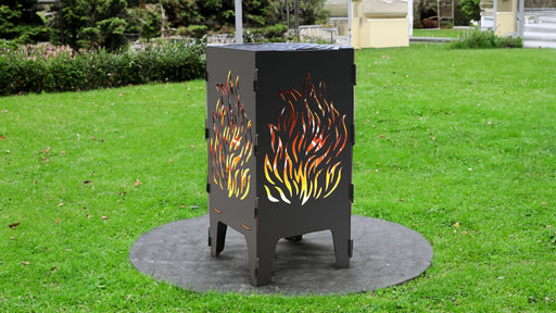 Picture - 1. Fire fire pit, grill and bbq. DXF files for plasma, laser, CNC. Firepit.