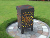 Picture - 1. Romantic fire pit, grill and bbq. DXF files for plasma, laser, CNC. Firepit.