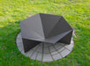 Picture - 1. Hexagon V7 fire pit for camping or backyard. DXF files for plasma, laser, CNC. Firepit.