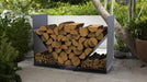 Picture - 1. Firewood Rack V7, Portable fire log rack. DXF files for plasma, laser, CNC. Firewood holder for indoors.
