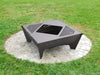 Picture - 1. Star 39'' fire pit, grill and bbq. DXF files for plasma, laser, CNC. Firepit.