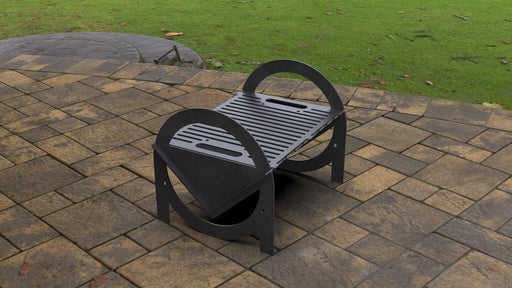 Picture - 1. Flat pack Fire Pit Grill. Files DXF, SVG for CNC, Plasma, Laser, Waterjet. Brazier. FirePit. Barbecue.