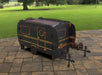 Picture - 1. Camper Trailer Fire Pit Grill. Files DXF, SVG for CNC, Plasma, Laser, Waterjet. Brazier. FirePit. Barbecue.