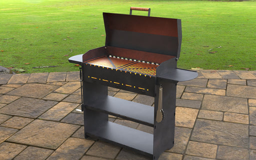 Picture - 1. Modern Fire Pit Grill. Files DXF, SVG for CNC, Plasma, Laser, Waterjet. Brazier. FirePit. Barbecue.