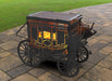 Picture - 1. Stagecoach Carriage Fire Pit Grill. Files DXF, SVG for CNC, Plasma, Laser, Waterjet. Brazier. FirePit. Barbecue.