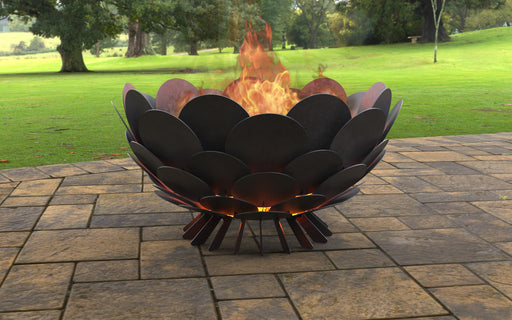 Picture - 1. Round Scales Fire pit. Files DXF, SVG for CNC, Plasma, Laser, Waterjet. Garden Fireplace. FirePit. Metal Art Decoration.