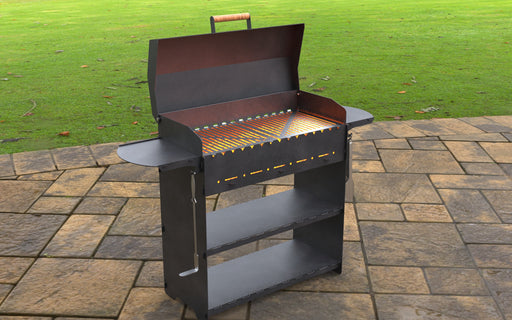 Picture - 2. Modern Fire Pit Grill. Files DXF, SVG for CNC, Plasma, Laser, Waterjet. Brazier. FirePit. Barbecue.