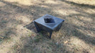 Picture - 2. Star 24'' fire pit, grill and bbq. DXF files for plasma, laser, CNC. Firepit.