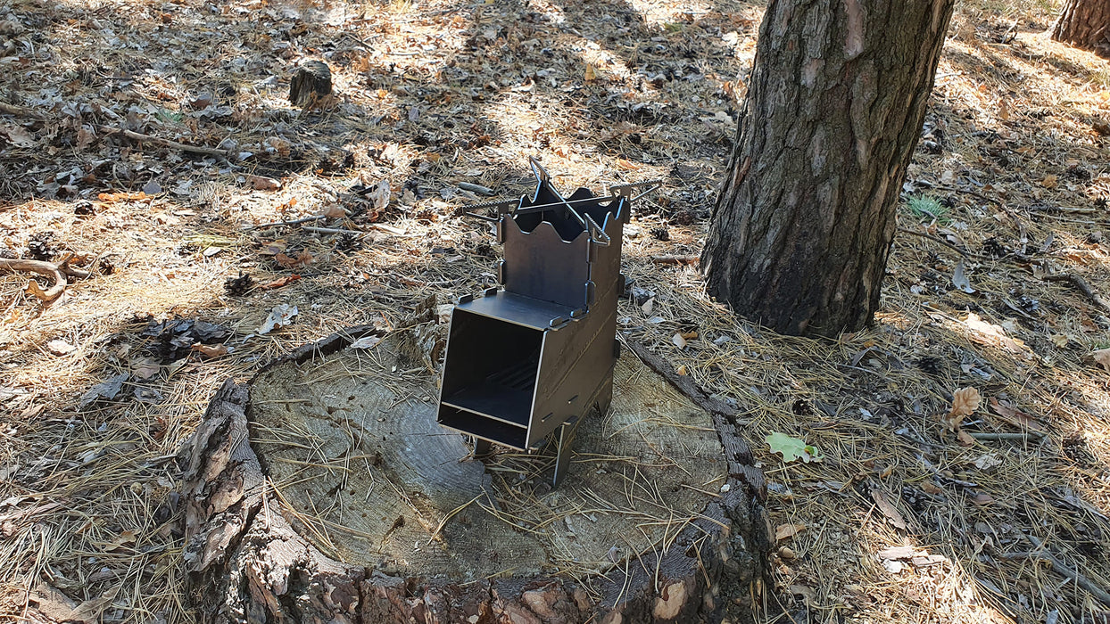 fire wood stove, portable stove dxf, camping stove