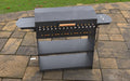 Picture - 3. Modern Fire Pit Grill. Files DXF, SVG for CNC, Plasma, Laser, Waterjet. Brazier. FirePit. Barbecue.