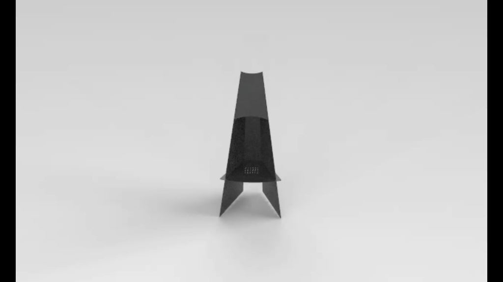 Video - 1. Pyramid Uni Fire Pit. Files DXF, SVG for CNC, Plasma, Laser, Waterjet. Garden Fireplace. FirePit. Metal Art Decoration.
