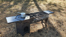 digital produkt Stove for Cauldron with barbecue grill and shelves