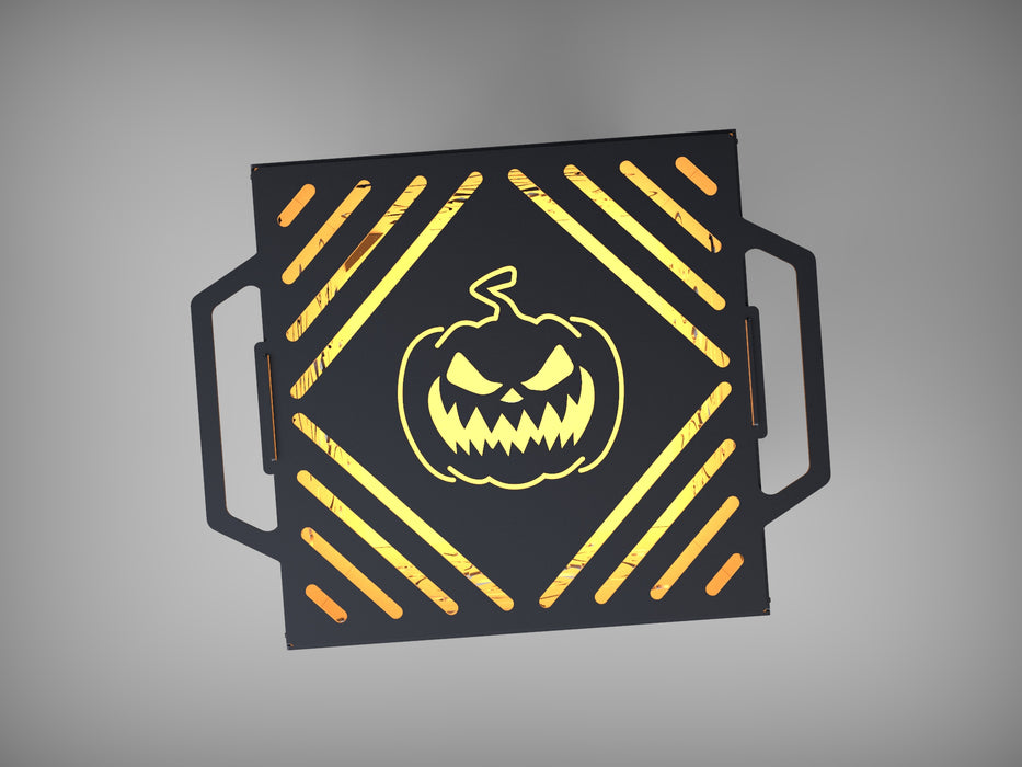 Picture - 7. Halloween fire pit, grill and bbq. DXF files for plasma, laser, CNC. Firepit.