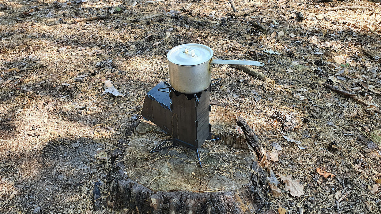 small size tourist stove DIY
