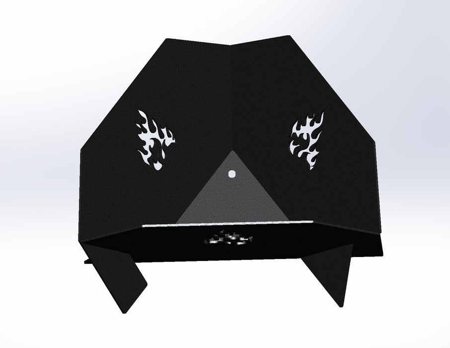 Picture - 6. Fire pit 32" V2 for camping or backyard. DXF files for plasma, laser, CNC. Firepit.
