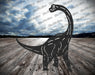 Picture. Brachiosaurus V2. Metal art DXF files for plasma, laser, CNC, waterjet. Home wall vector art.