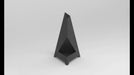 Video - 1. Triangular Pyramid Fire Pit. Files DXF, SVG for CNC, Plasma, Laser, Waterjet. Garden Fireplace. FirePit. Metal Art Decoration.
