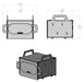 Picture - 10. Module Pizza oven on the brazier, grill or fire pit. DXF files for plasma, laser, CNC. Outdoor pizza.