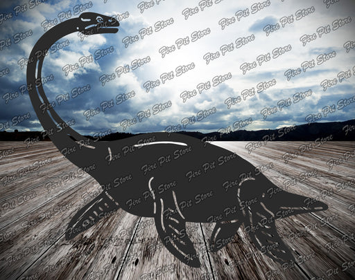 Picture. Plesiosauria. Metal art DXF files for plasma, laser, CNC, waterjet. Home wall vector art.