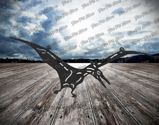Picture. Pterodactylus. Metal art DXF files for plasma, laser, CNC, waterjet. Home wall vector art.