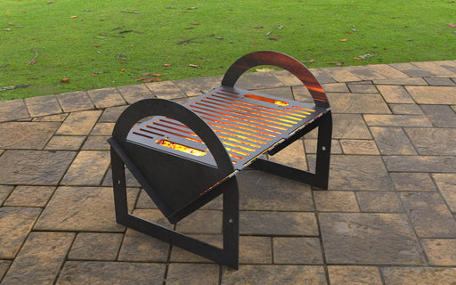 Picture - 9. Flat pack II Fire Pit Grill. Files DXF, SVG for CNC, Plasma, Laser, Waterjet. Brazier. FirePit. Barbecue.