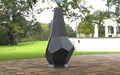 Picture - 5. Chimnea Hexagon Stone Fire pit. Files DXF, SVG for CNC, Plasma, Laser, Waterjet. Garden Fireplace. FirePit. Metal Art Decoration.