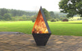 Picture - 2. Pyramid Acute Fire Pit. Files DXF, SVG for CNC, Plasma, Laser, Waterjet. Garden Fireplace. FirePit. Metal Art Decoration.