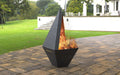 Picture - 3. Pyramid Acute Fire Pit. Files DXF, SVG for CNC, Plasma, Laser, Waterjet. Garden Fireplace. FirePit. Metal Art Decoration.