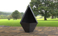 Picture - 8. Pyramid Acute Fire Pit. Files DXF, SVG for CNC, Plasma, Laser, Waterjet. Garden Fireplace. FirePit. Metal Art Decoration.