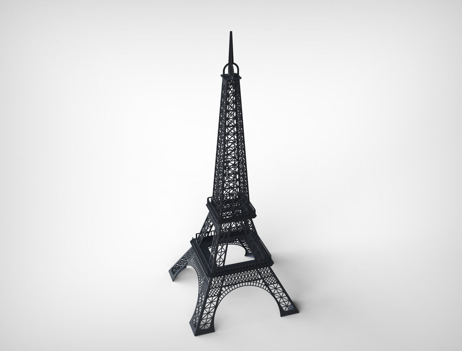 file laser cut Eiffel Tower garden statue, svg files